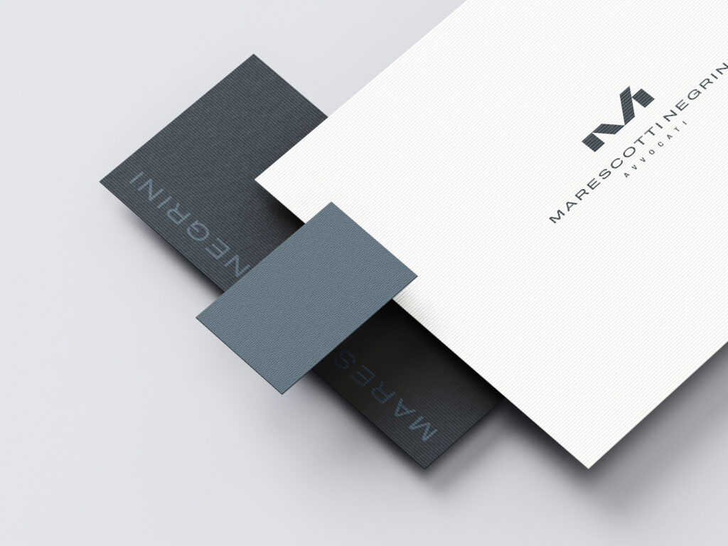 Brand identity per studio legale progetto Moltefacce Bologna